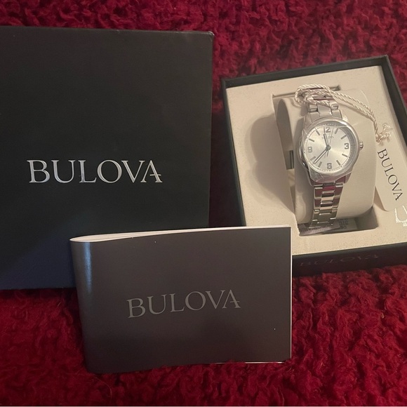 Bulova Women's Silver Stainless-Steel Quartz Watch 96L198 - Picture 1 of 15